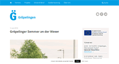 Desktop Screenshot of groepelingen.de